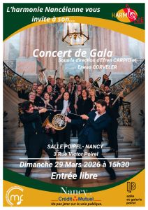Concert de l'Harmonie Nancéienne